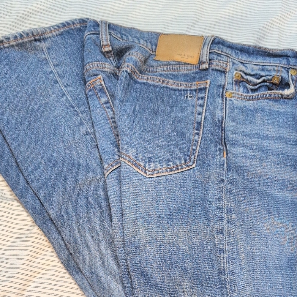 Rag & Bone Blue Denim Jeans